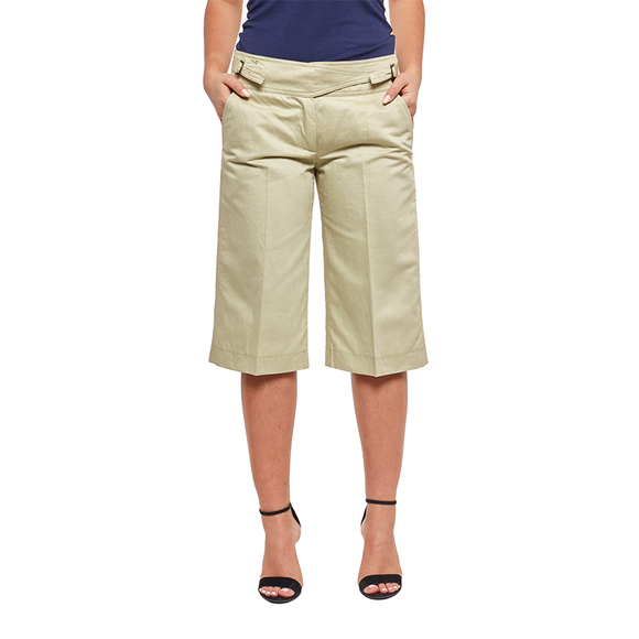 Barbara Bui Shorts Women size 28 Yellow Green